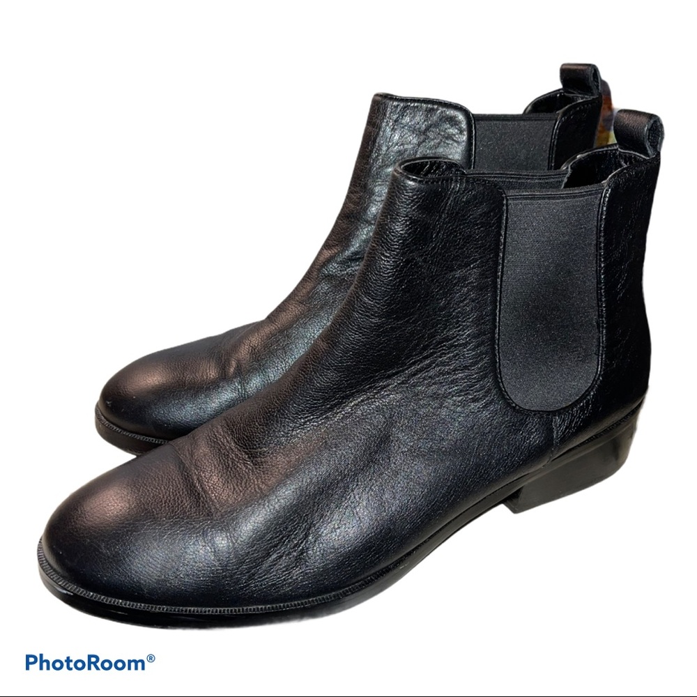 Cole Haan Leather Booties Size 10